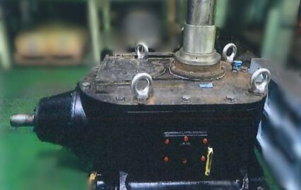 冷却塔用減速機オーバーホール事例｜FDエンジニアリングサービス