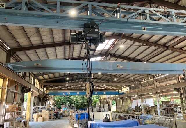 2.8tonクレーンの老朽化に伴う載せ替え工事｜FDエンジニアリングサービス