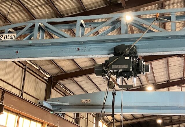 2.8tonクレーンの老朽化に伴う載せ替え工事｜FDエンジニアリングサービス