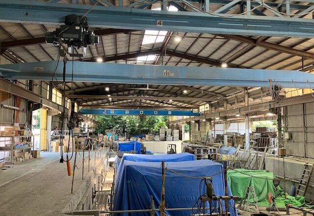 2.8tonクレーンの老朽化に伴う載せ替え工事｜FDエンジニアリングサービス